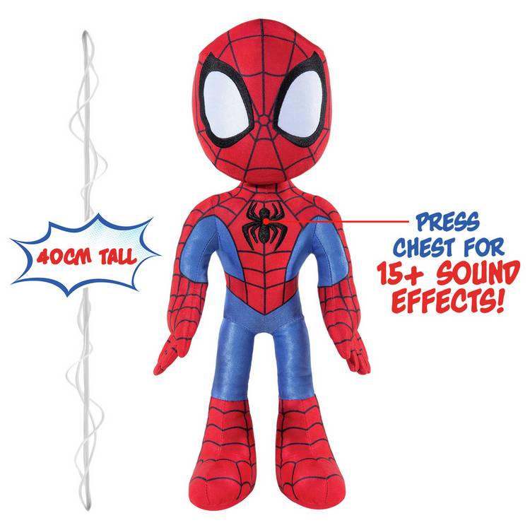 Marvel Spidey soft toy 40.64cm, UK version