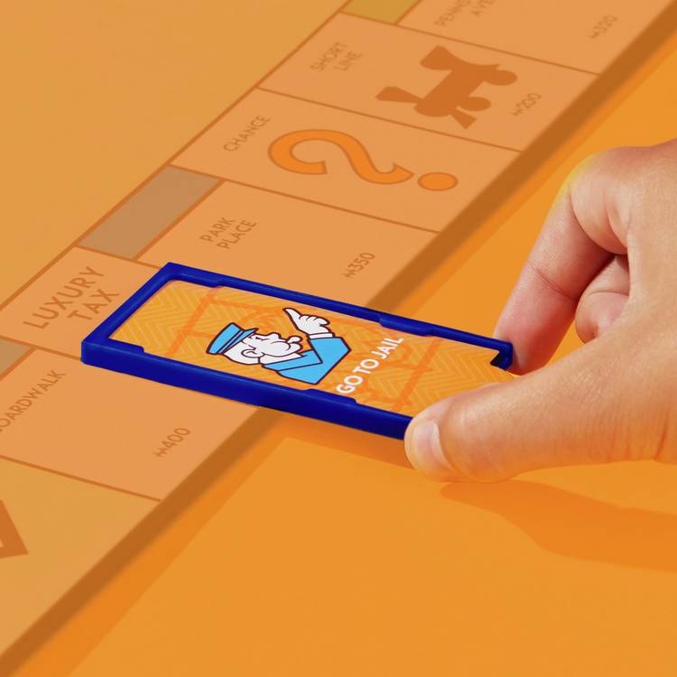 Hasbro Monopoly Go to Jail expansion pack, UK version