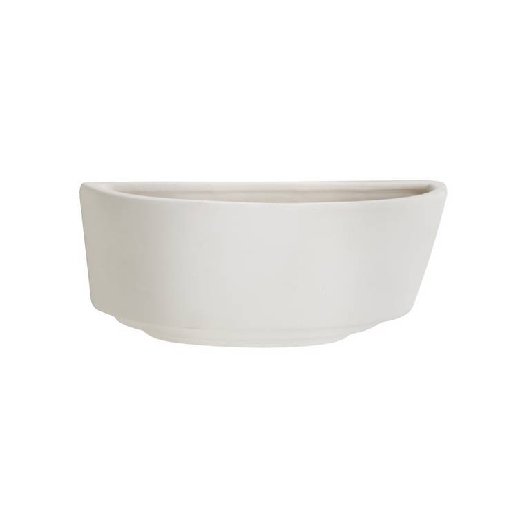 Argos Home white ceramic tiered wall light, UK version