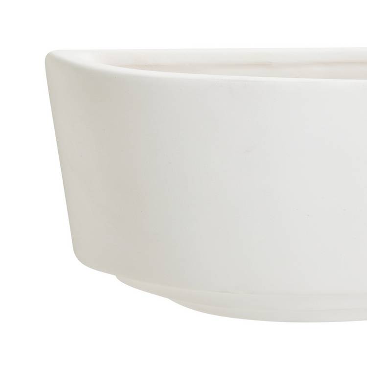 Argos Home white ceramic tiered wall light, UK version