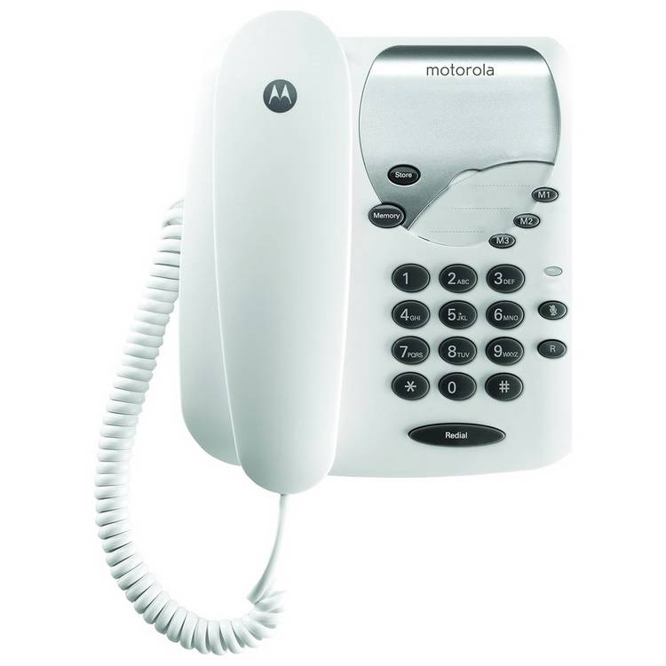 Motorola CT1 corded telephone single handset - British product