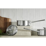 Argos Habitat 16cm Brushed Stainless Steel Saucepan- Buy online at McGrocer
