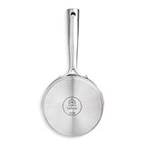 Habitat 16cm brushed stainless steel saucepan (British brand)