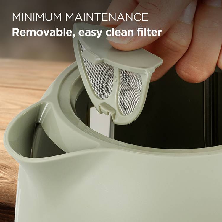 Kenwood Dusk Kettle olive green 1.7L (British brand)