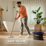 Vileda H2PrO spin mop and bucket set, imported from the UK