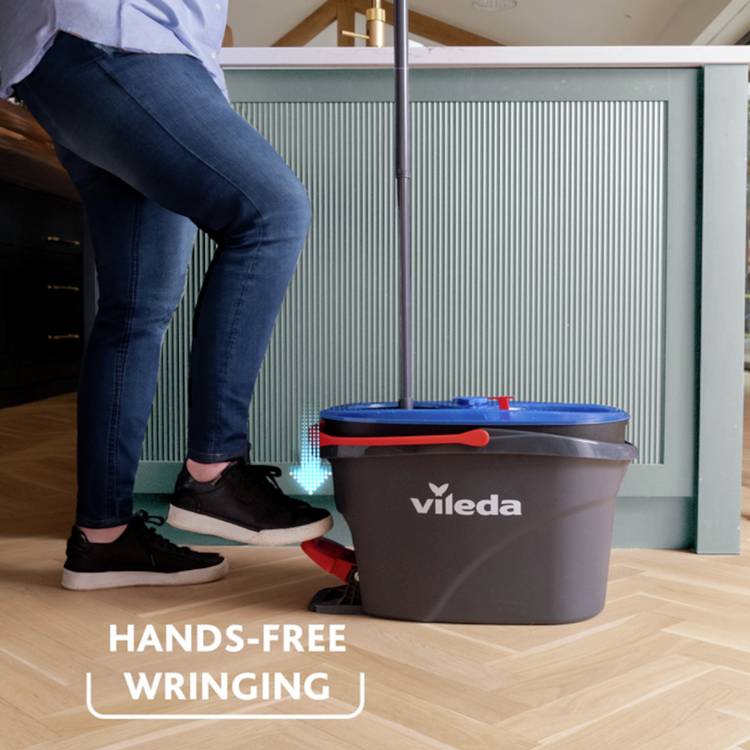 Vileda H2PrO spin mop and bucket set, imported from the UK