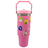 Argos Hox Squishmallows Bradley Pink Travel Mug 880ml- Buy online at McGrocer