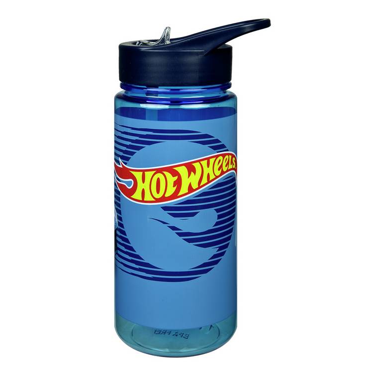 Hox Hot Wheels sipper water bottle 600ml (British brand)