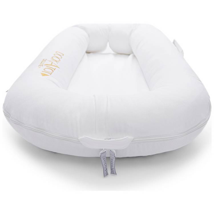 DockATot baby lounger Pristine White, UK version