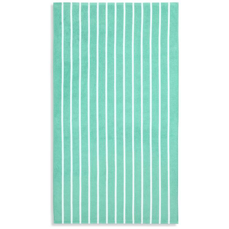 Habitat Aqua Stripe XL beach towel (British brand)