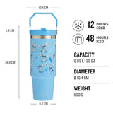 Hox Disney Stitch travel mug 880ml, imported from the UK