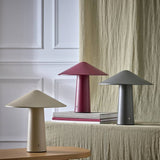 Habitat Kiro rechargeable LED touch table lamp charcoal (British brand)