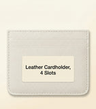 Cartier C de Cartier card holder leather with enamel hardware, imported from the UK