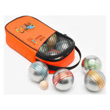 Decathlon coloured boules set 8-piece - British product