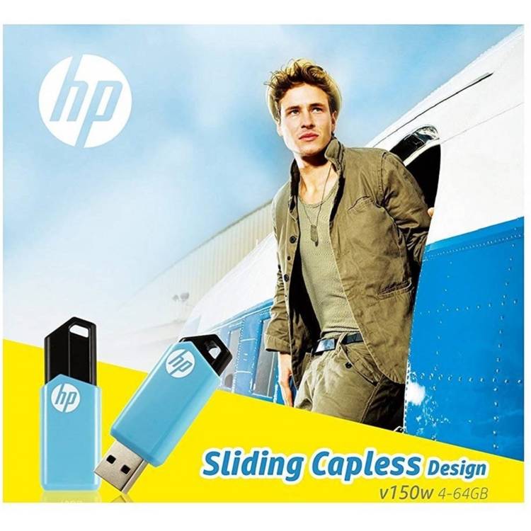 HP v150w USB 2.0 flash drive 64GB (British brand)