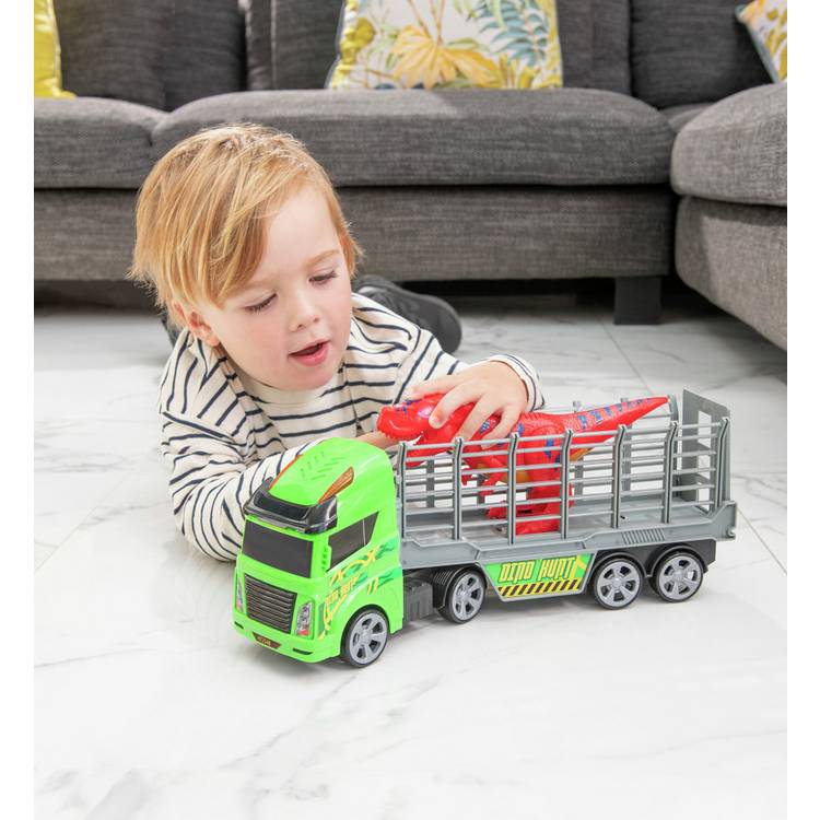 Teamsterz Light and Sound Dinosaur Transporter - British product