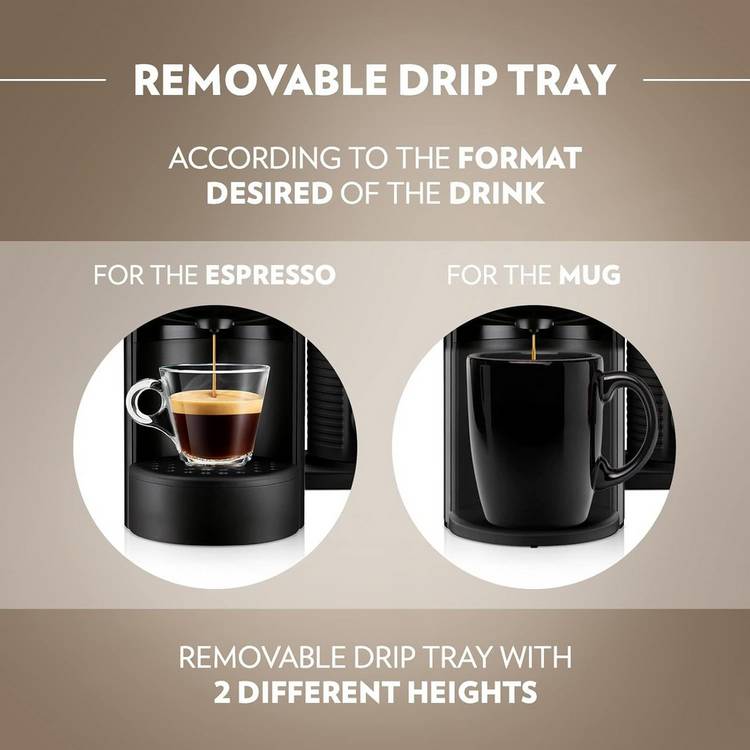 Lavazza Jolie & Milk Evo black coffee machine (British brand)