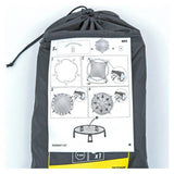 Decathlon roundnet set in Black with net ball and backpack, UK version