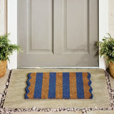 Argos Home wavy striped coir doormat 40x60cm, imported from the UK