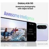 Samsung Galaxy A36 5G 256GB smartphone - British product