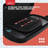 STEALTH Premium Travel Case for Nintendo Switch 2 Black, UK version
