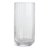 Habitat wide ribbed hi-ball glasses set of 4 350ml, imported from the UK