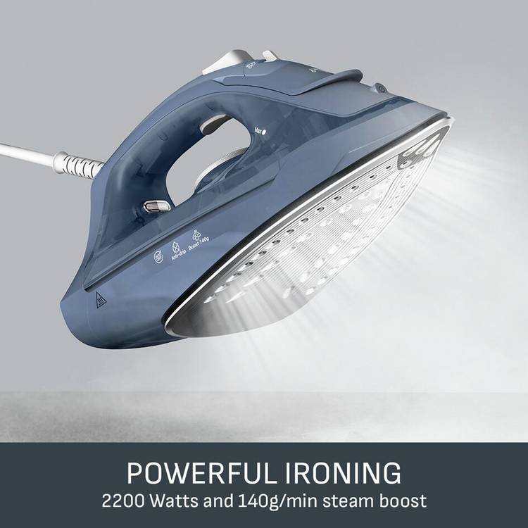Tefal Virtuo 30 steam iron blue, imported from the UK