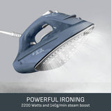 Tefal Virtuo 30 steam iron blue, imported from the UK