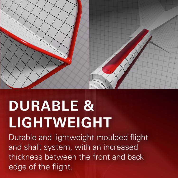 Target Luke Littler K-Flex dart flights and shaft system short (British brand)