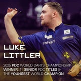 Target Luke Littler K-Flex dart flights and shaft system short (British brand)