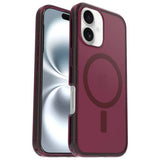 OtterBox Symmetry MagSafe phone case for iPhone 16 Brick Red, UK version
