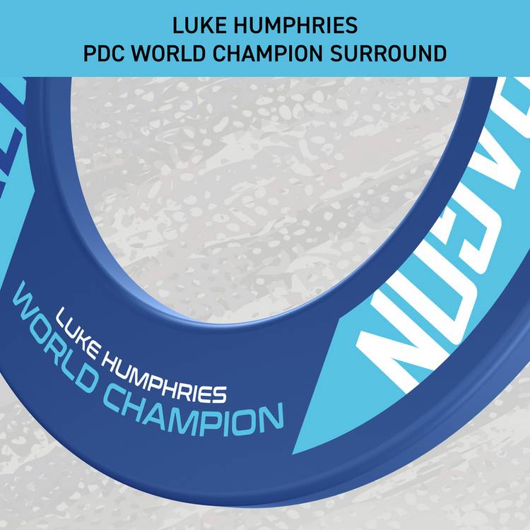 Red Dragon Luke Humphries Coolhand dartboard surround, UK version