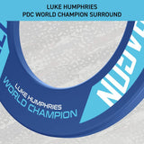 Red Dragon Luke Humphries Coolhand dartboard surround, UK version