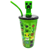 Argos Hox Minecraft Creeper 3D Black and Green Soda Cup 600ml- Buy online at McGrocer