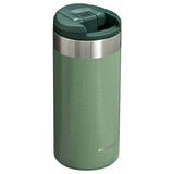 Stanley Aerolight green travel mug 350ml, imported from the UK