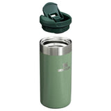 Stanley Aerolight green travel mug 350ml, imported from the UK