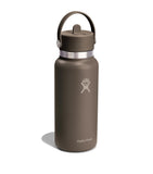 Hydro Flask wide mouth bottle with flex straw cap 946ml, UK version