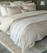 Harrods Celso De Lemos Egyptian Cotton-Silk Partition Pillow Case (50cm x 75cm)- Buy online at McGrocer