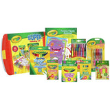 Crayola Super Colouring Tub 100 piece art set, UK version