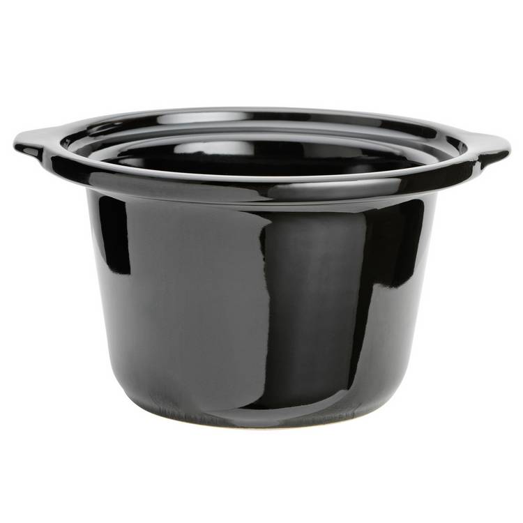 Cookworks 1.5L compact slow cooker black, imported from the UK