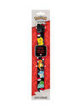 Peers Hardy Pokémon LED black watch with printed character strap (British brand)