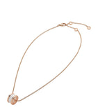 Bvlgari B.zero1 rose gold and ceramic necklace - British product