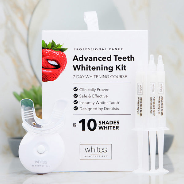 Whites Beaconsfield advanced teeth whitening kit (British brand)