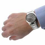 Sekonda men's stainless steel watch grey dial, imported from the UK