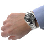 Sekonda men's stainless steel watch grey dial, imported from the UK
