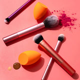 Real Techniques Makeup Brush Set 6pc Everyday Essentials, imported from the UK
