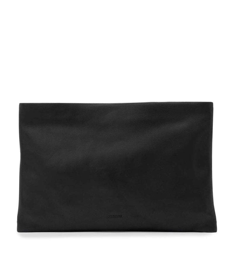 AllSaints Bettina leather clutch bag 24x34cm, UK version