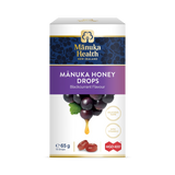 Holland & Barrett Manuka Health MGO 400+ Manuka Honey Drops with Blackcurrant 65g- Buy online at McGrocer