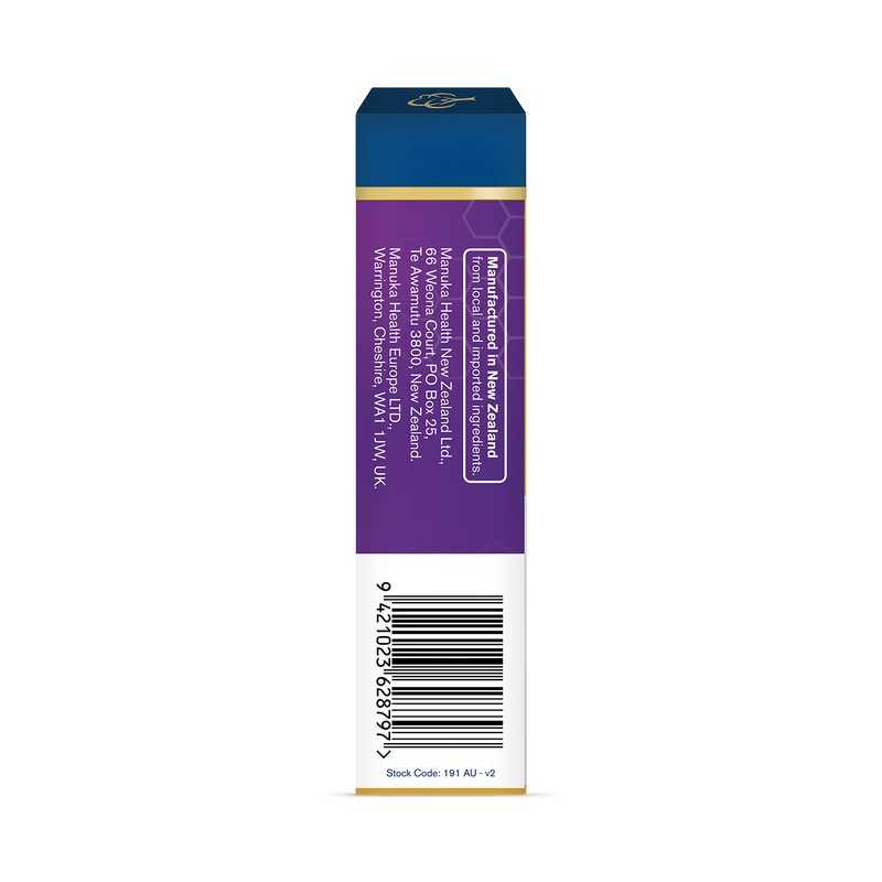 Manuka Health Manuka honey drops blackcurrant 65g, UK version