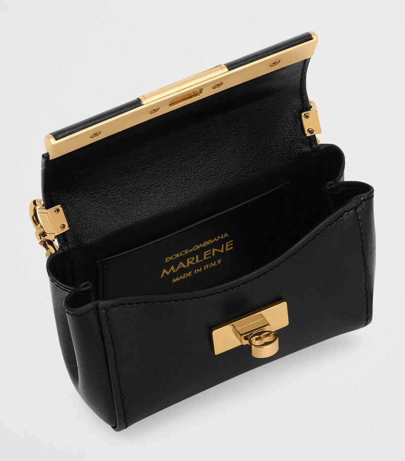 Dolce&Gabbana micro calfskin Marlene shoulder bag, UK version